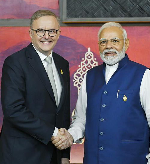 With trade pact becoming a reality, Australian PM set to visit India