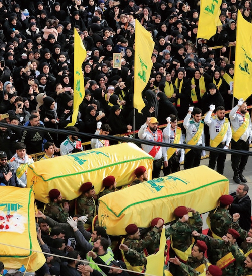 Military-style funeral held for Australian 'Hezbollah fighter' killed by Israeli air strik