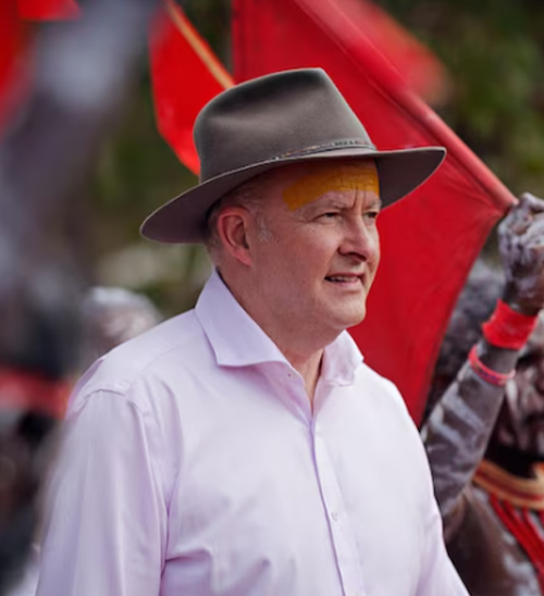 Prime minister Anthony Albanese defends plan on Indigenous policy, flags employment focus