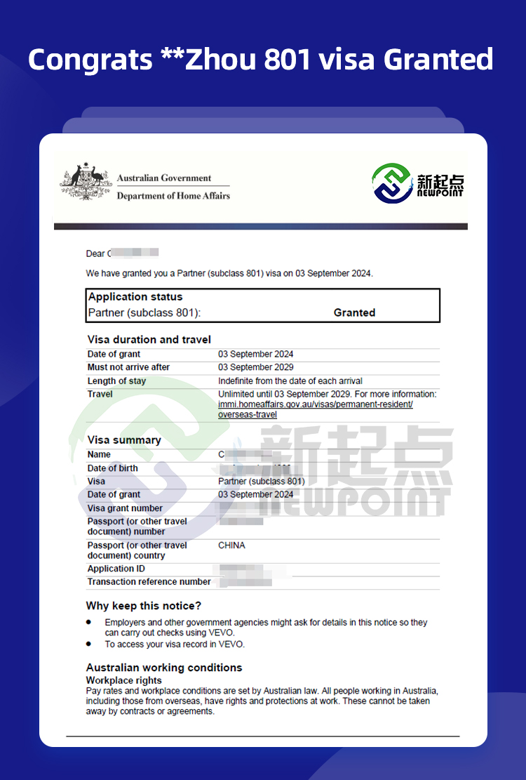 Congrats **Zhou 801 visa Granted!