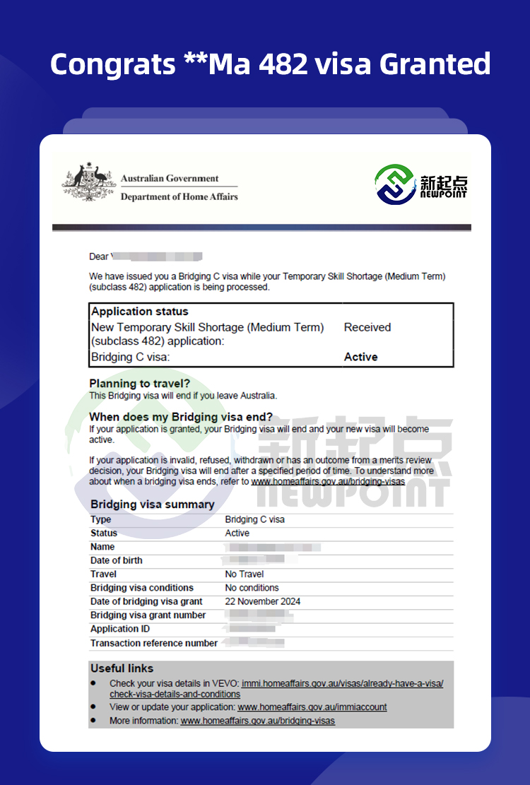 Congrats **Ma 482 visa Granted!