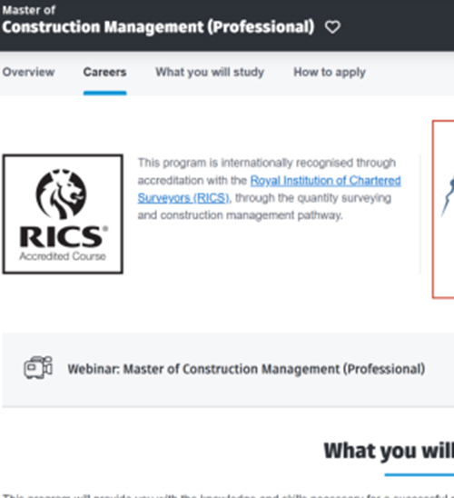 Study Abroad Insights | Newcastle University Launches AIQS-Accredited Master of Construction Managem